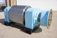 REBUILT 26" BEPEX COMPACTOR ROLL ASSEMBLY